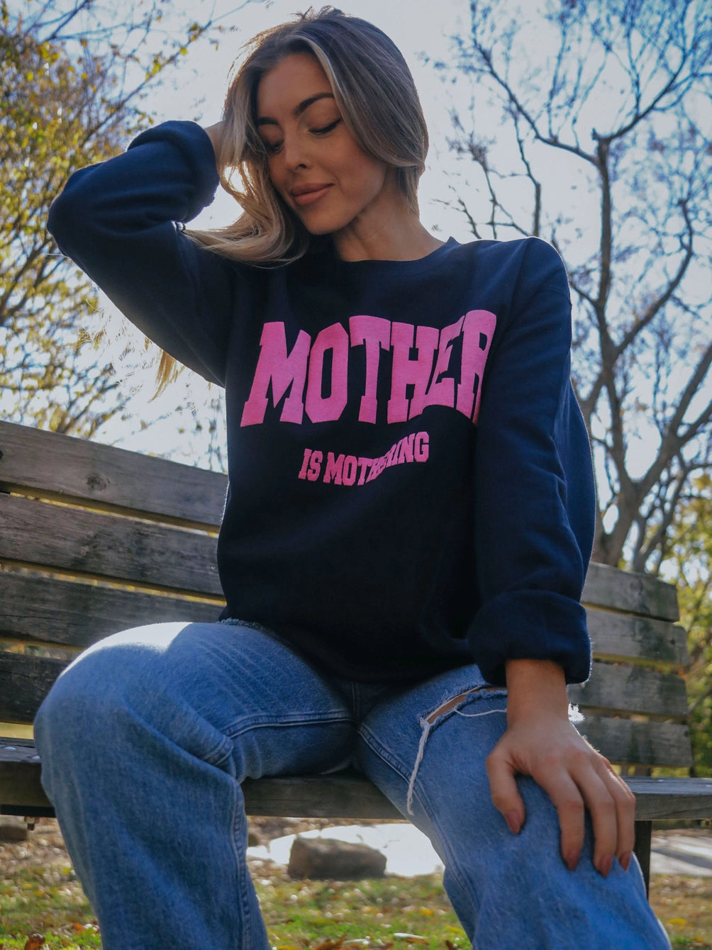 Mother Is Mothering Sweatshirt