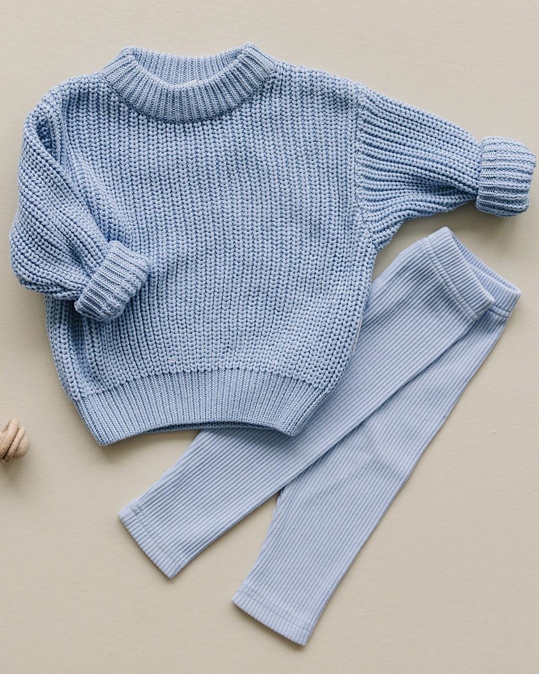 Chunky Knit Sweater | Blue