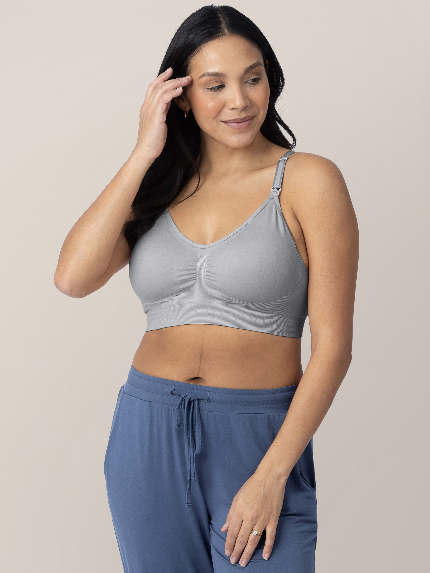 Simply Sublime® Nursing Bra | Grey