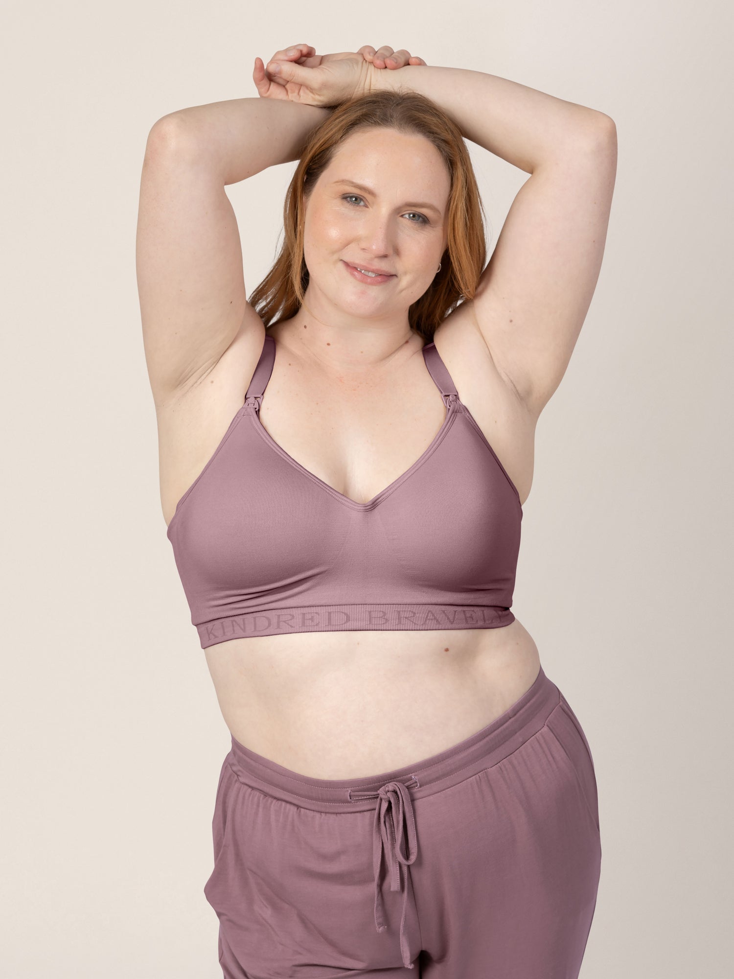 Signature Sublime® Contour Hands-Free Pumping & Nursing Bra | Twilight