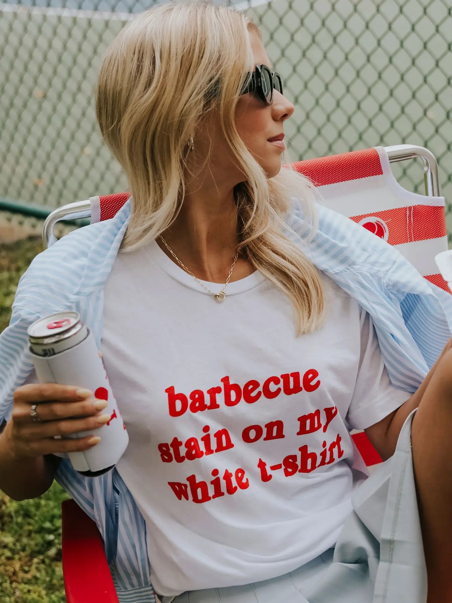 Bbq Stain Adult Tee
