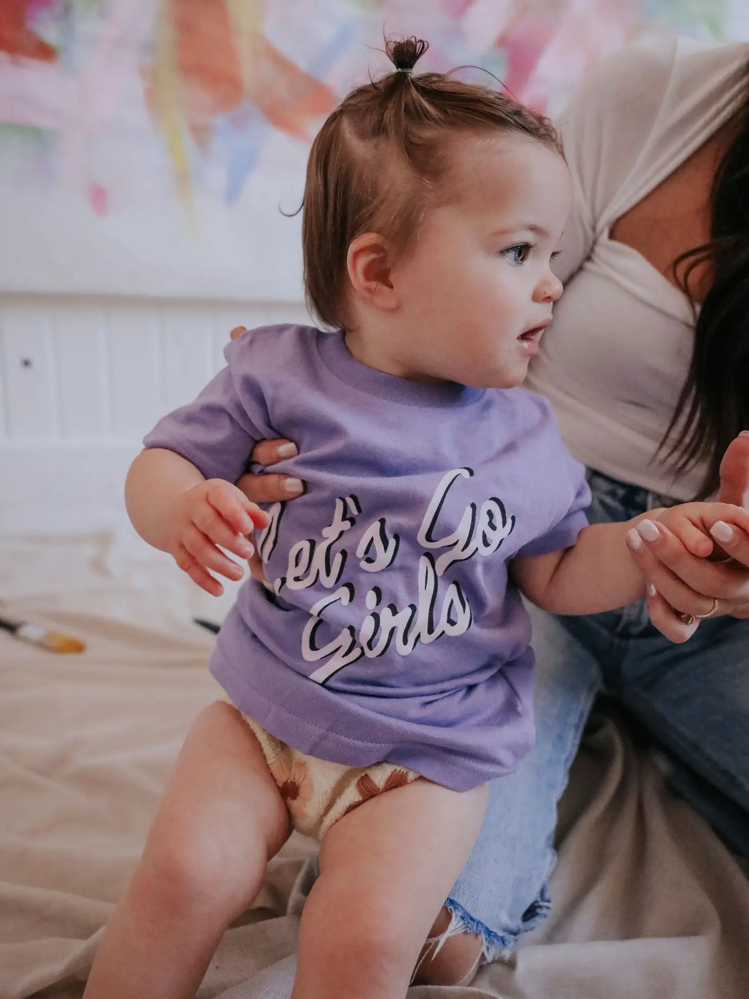 Let'S Go Girls Kids Graphic Tee