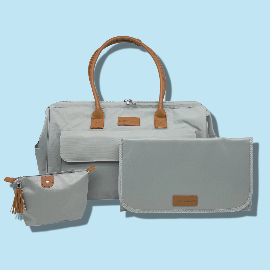 Birth Bag: Hospital Weekender Bag + Changing Pad + Pouch