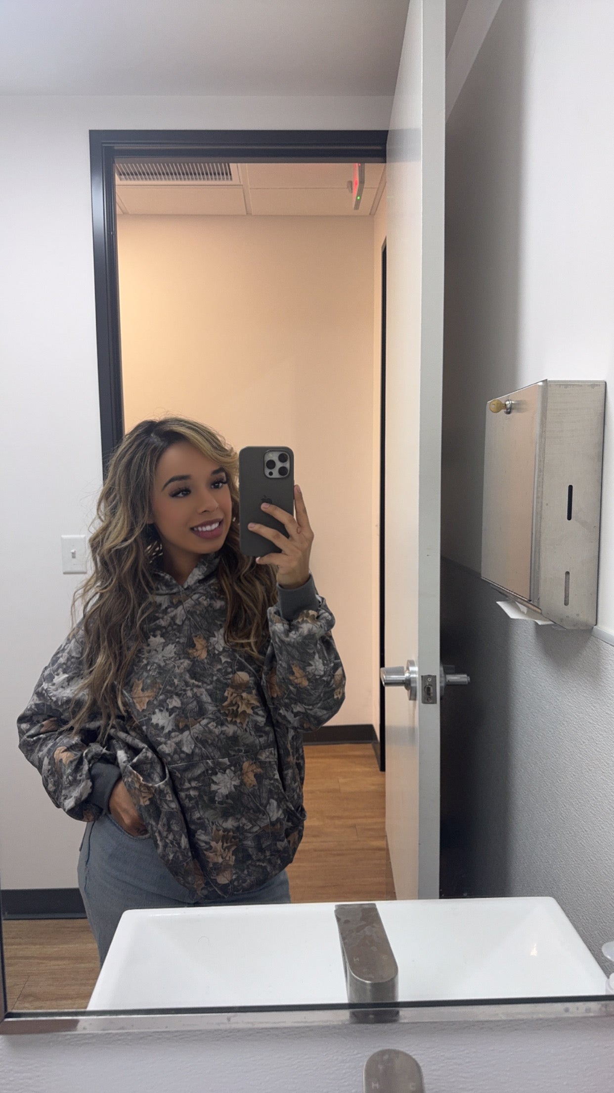 Women's Camo Hoodie