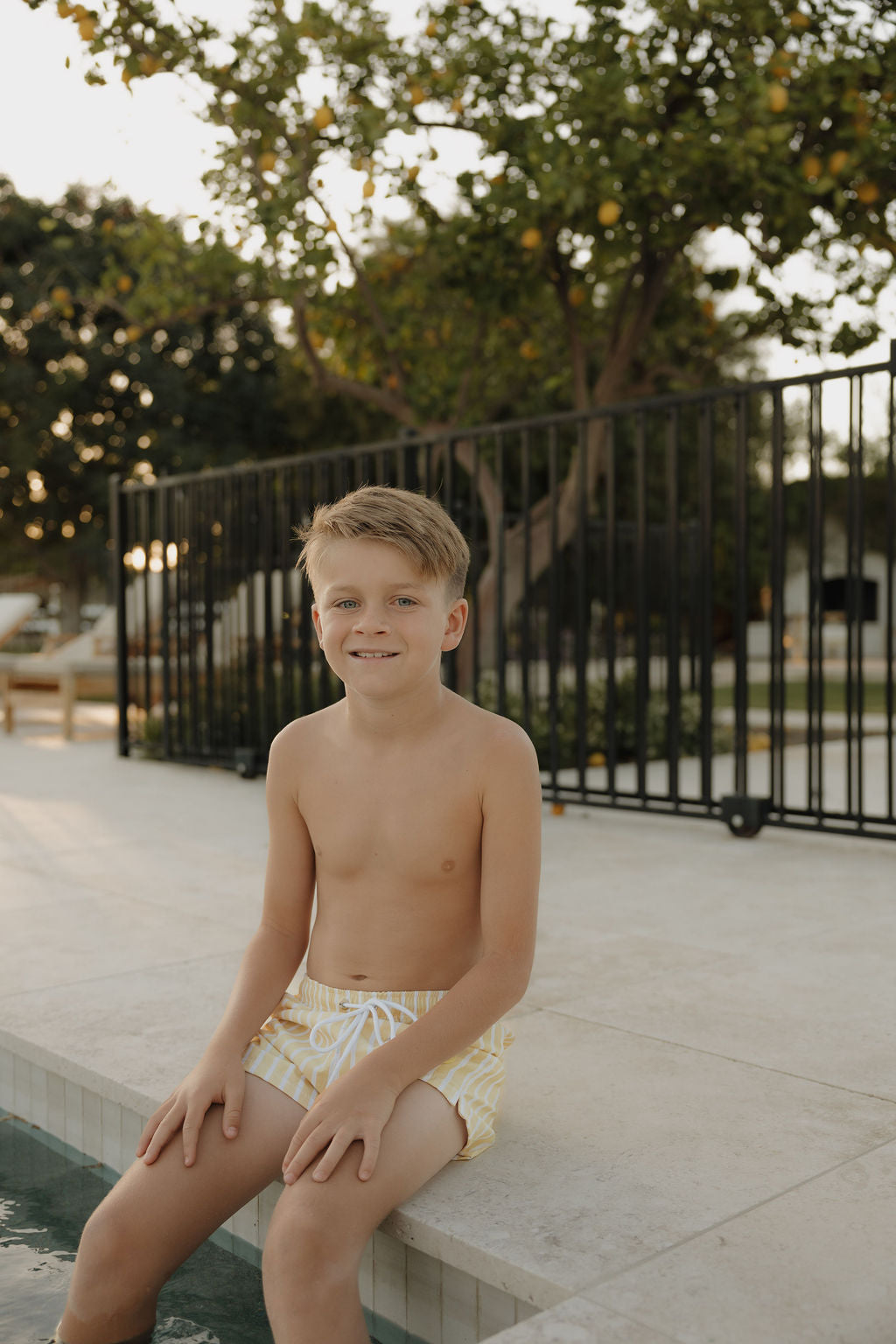 Child Board Short | Sun Rays