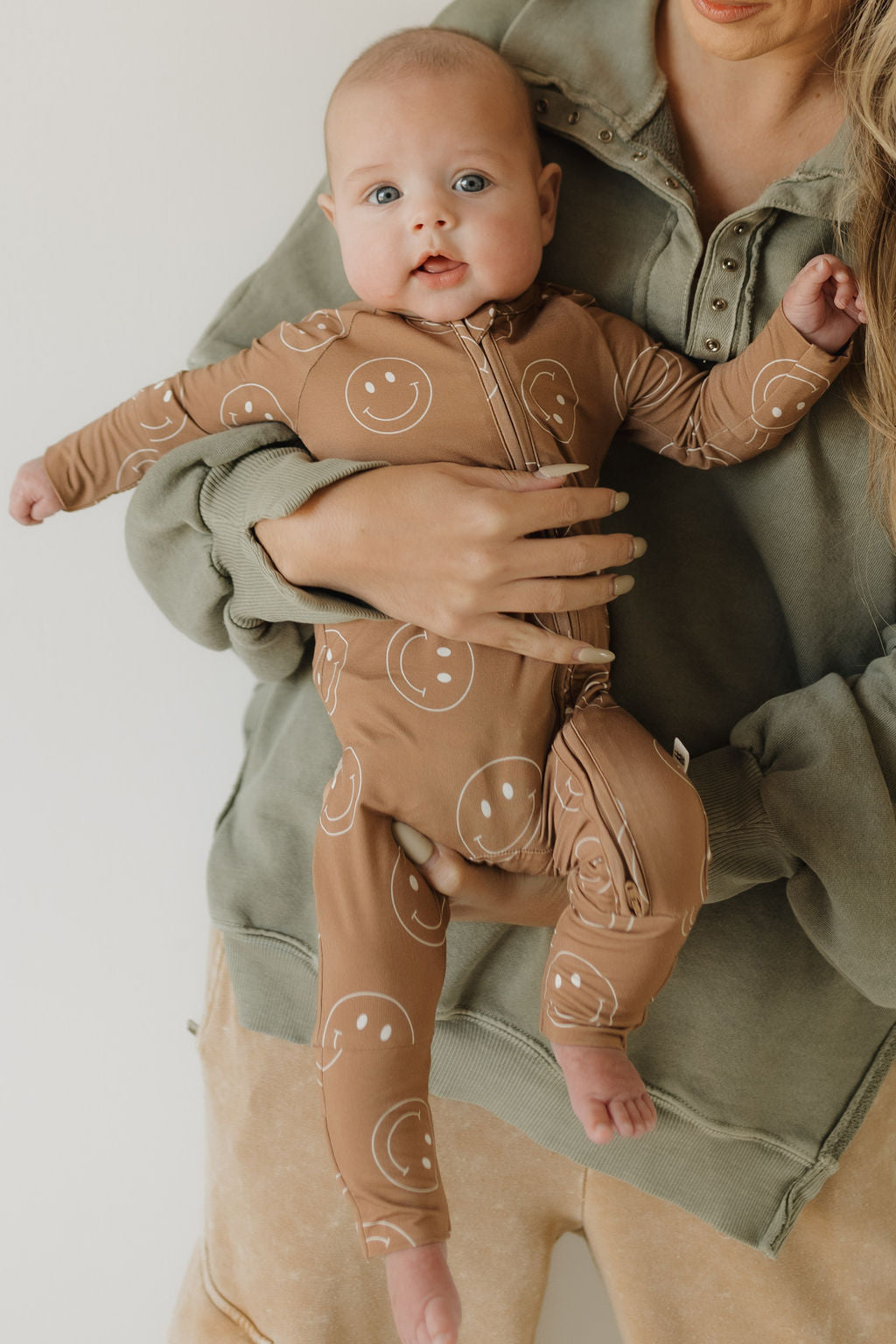 Bamboo Zip Pajamas | Sandstone Smiles