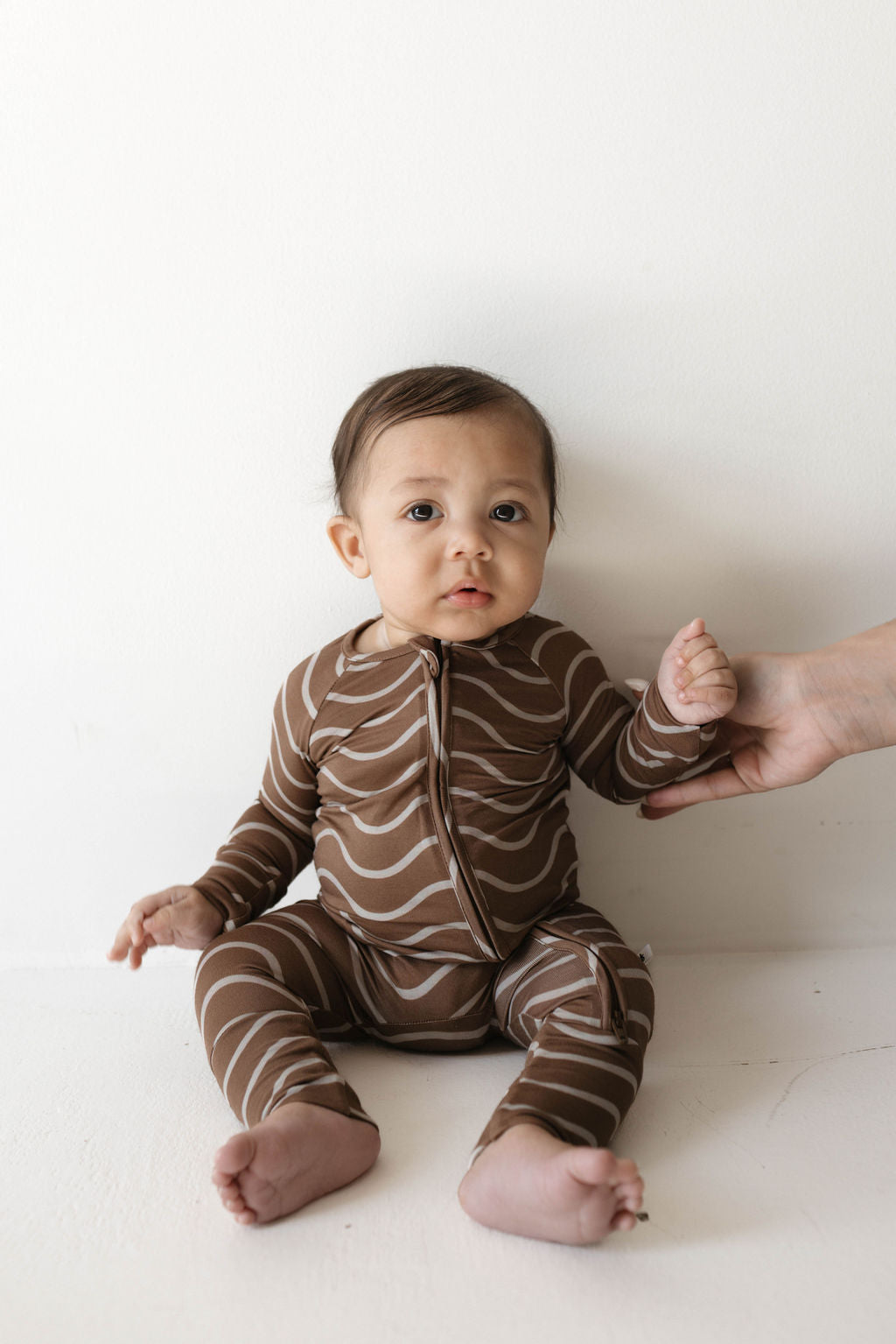 Bamboo Zip Pajamas | Static Waves