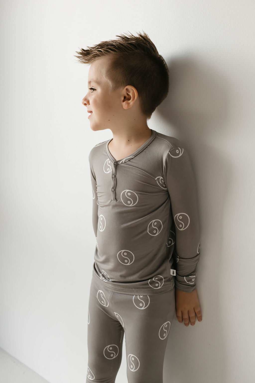 Bamboo Two Piece Pajamas | Sage Yin Yang