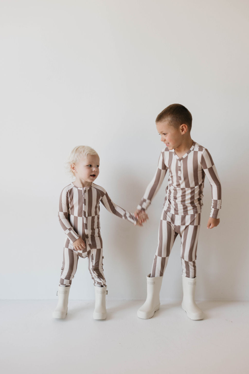 Bamboo Zip Pajamas  | Tile Stack