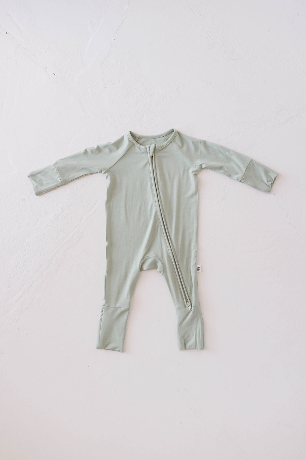 Bamboo Zip Pajamas | Pistachio