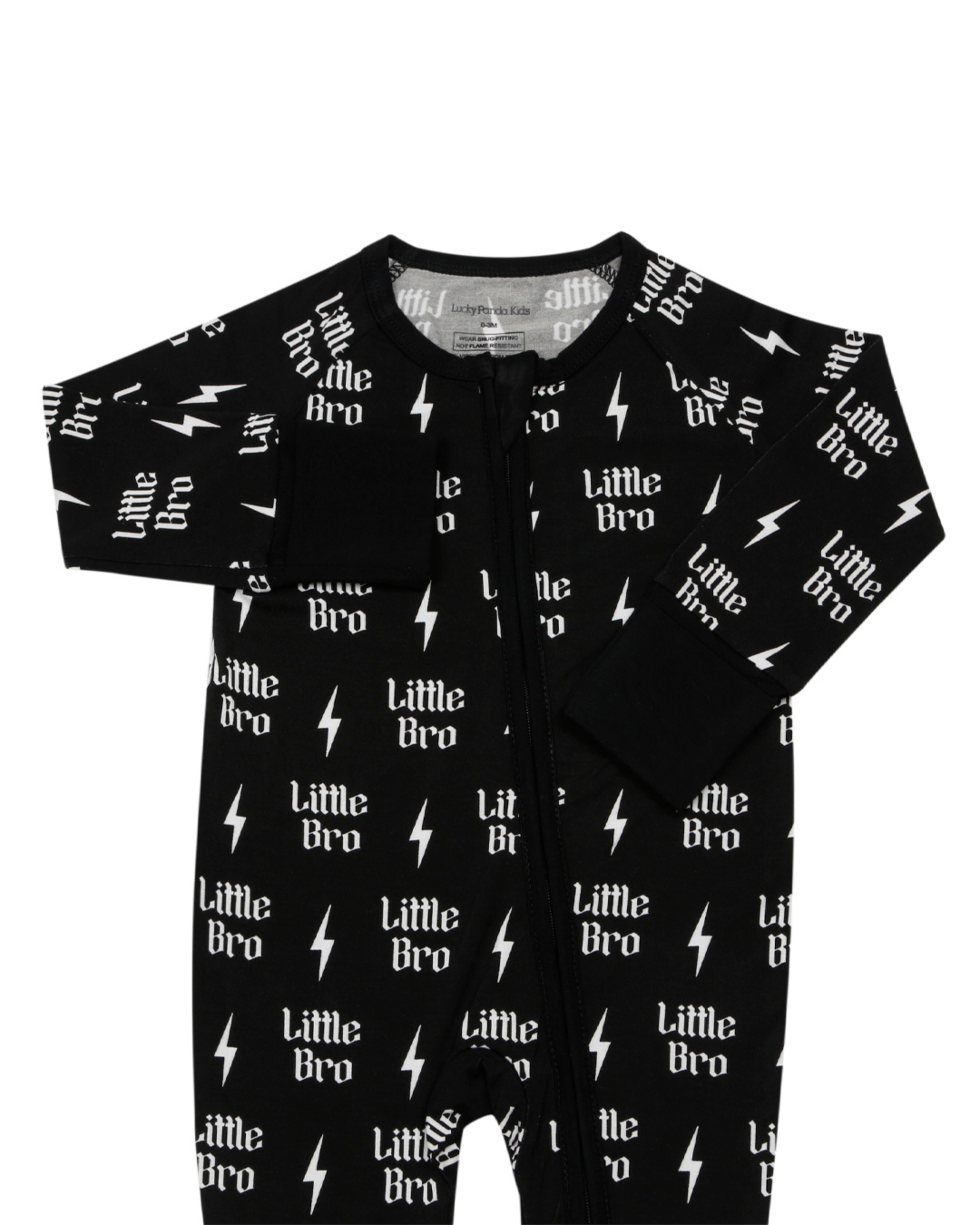 Bamboo Zip Romper | Little Bro