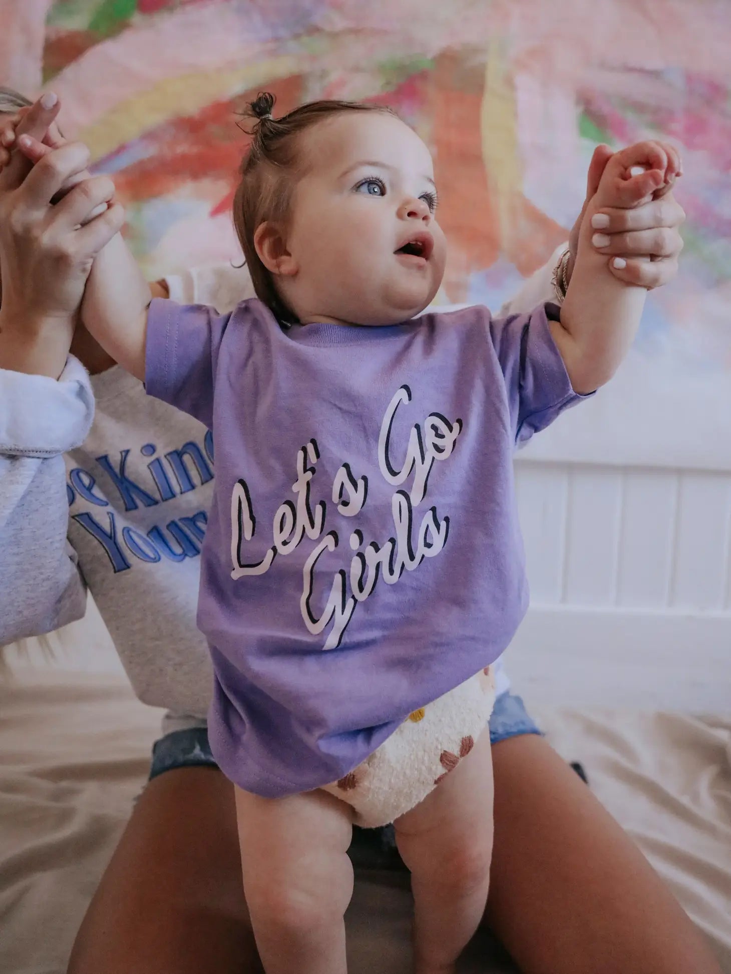 Let'S Go Girls Kids Graphic Tee