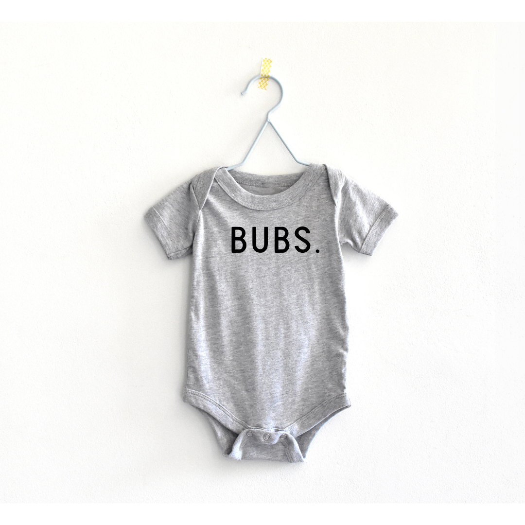 BUBS. Onesie