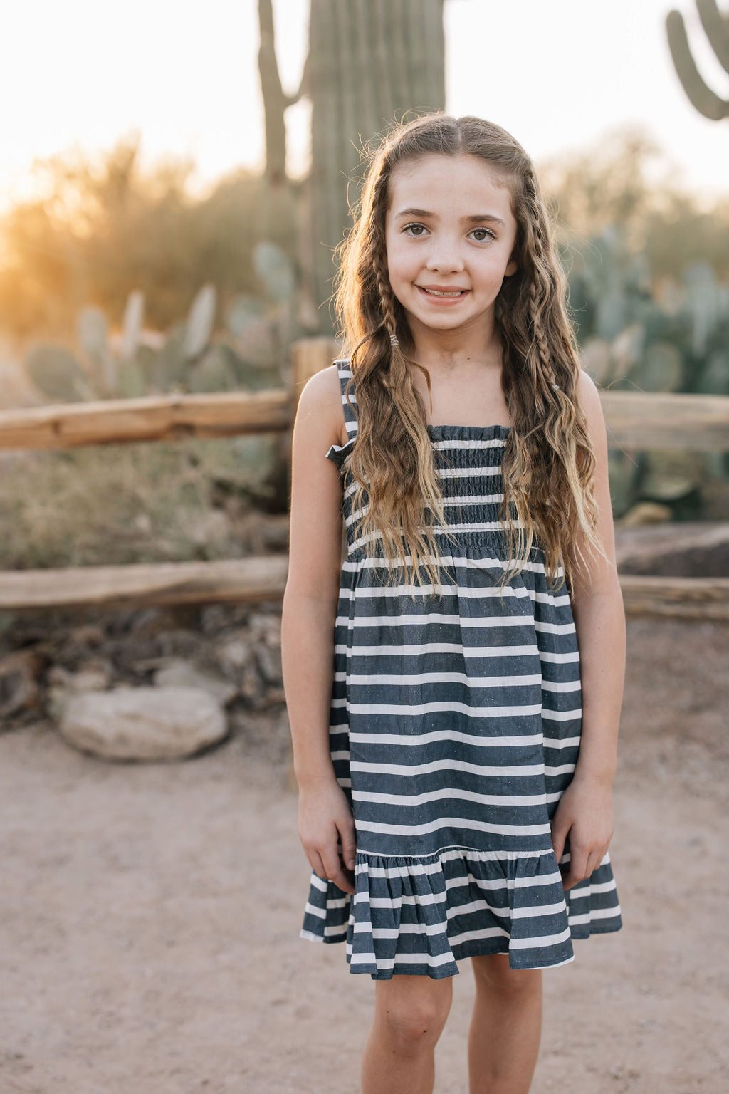 Stripe Linen Dress