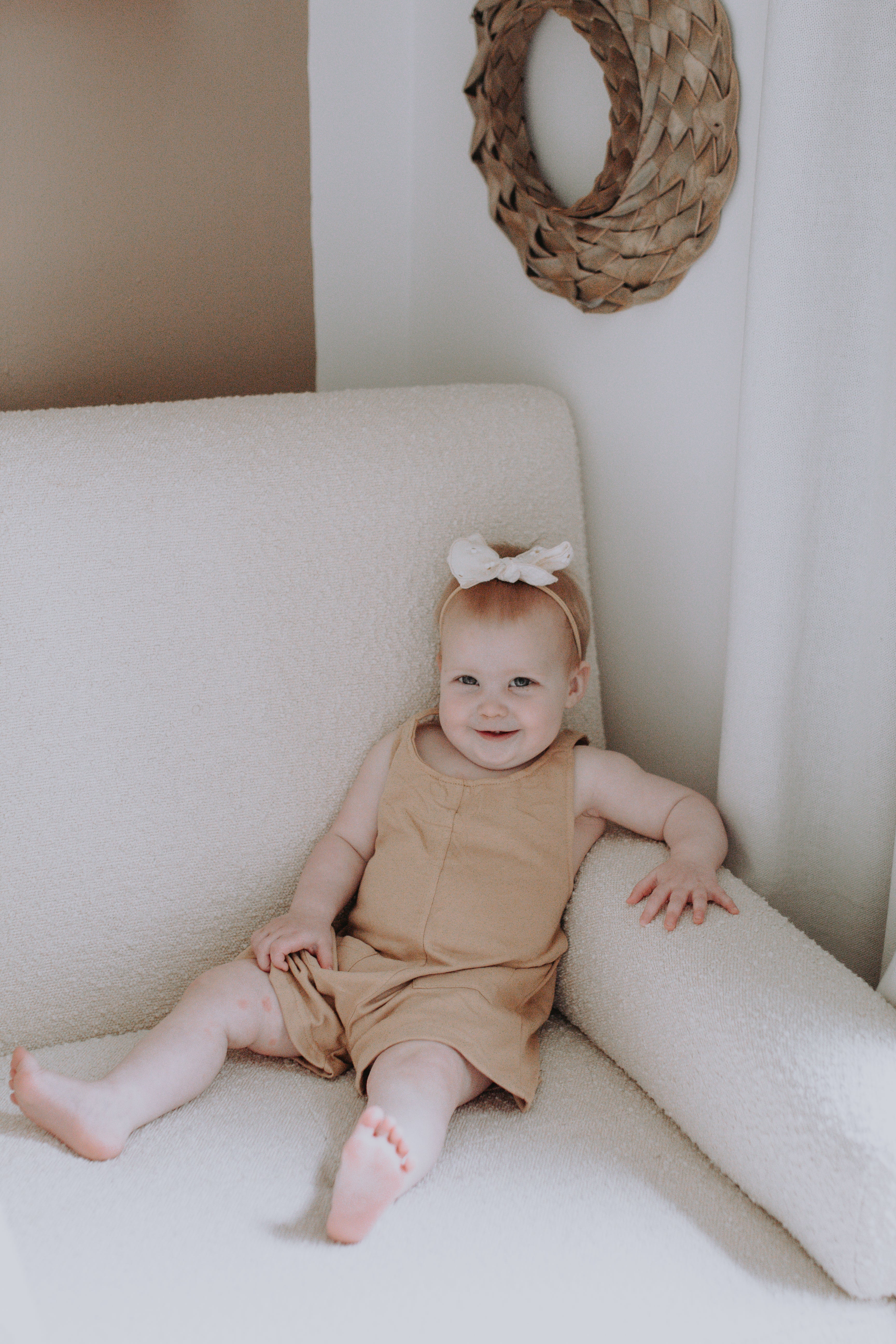 Summer Shortalls in Camel