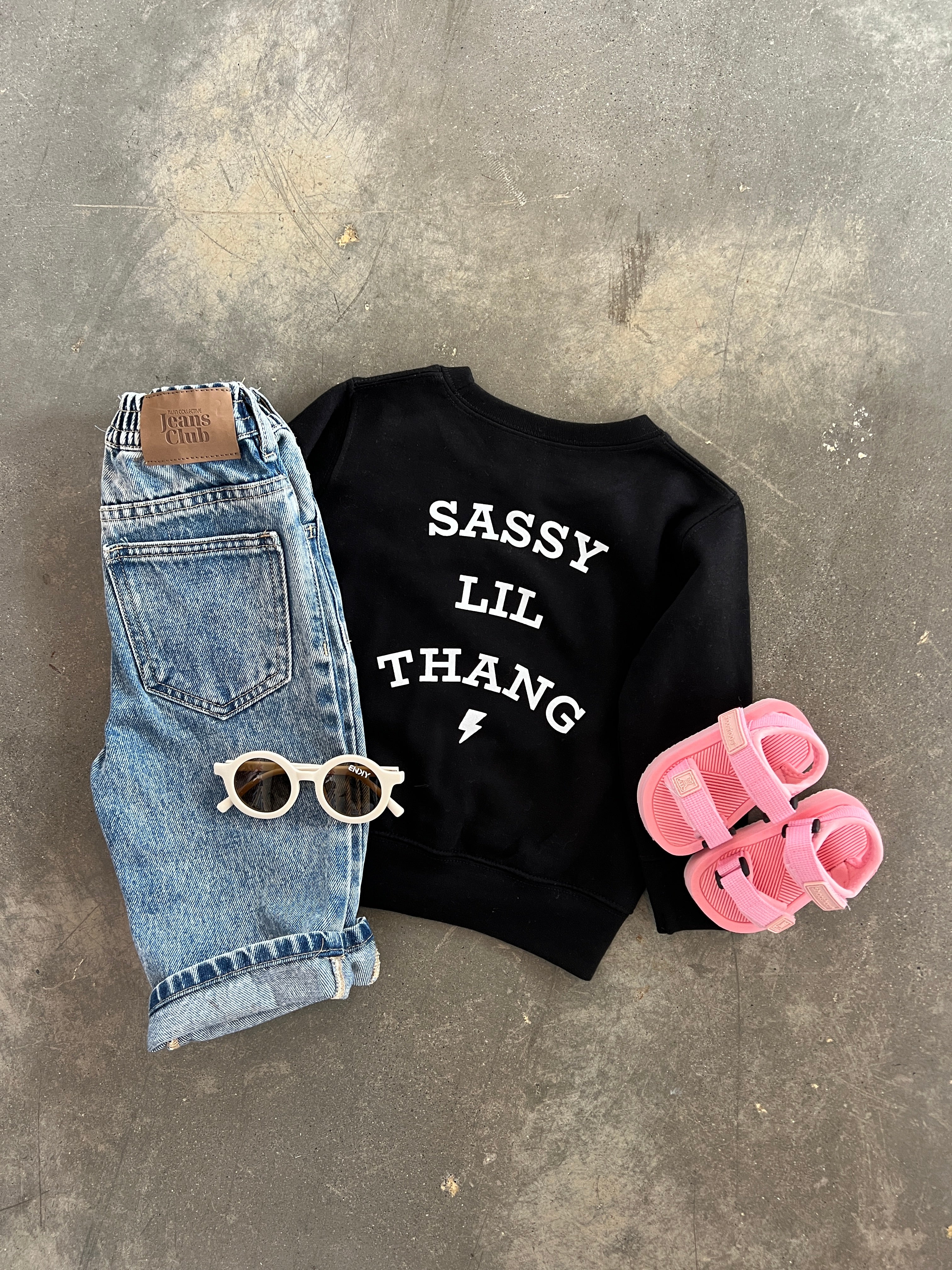 Sassy Lil Thang Toddler Graphic Sweatshirt