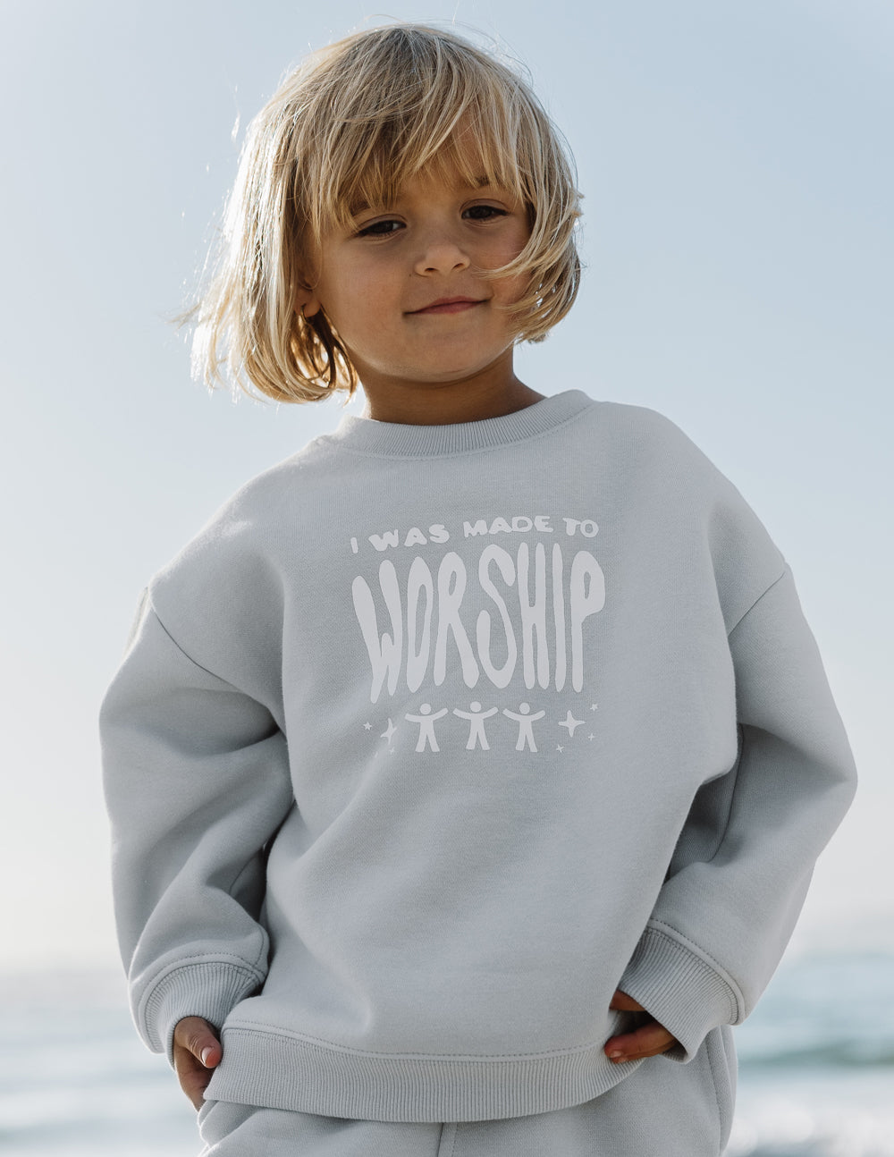 Made To Worship Kids Crewneck