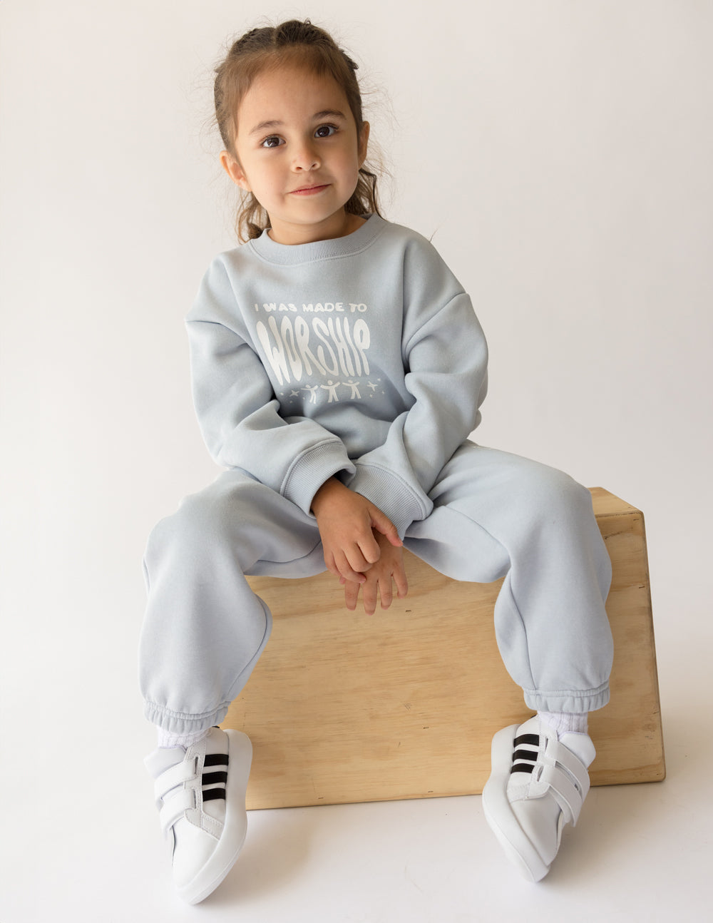 Made To Worship Kids Crewneck