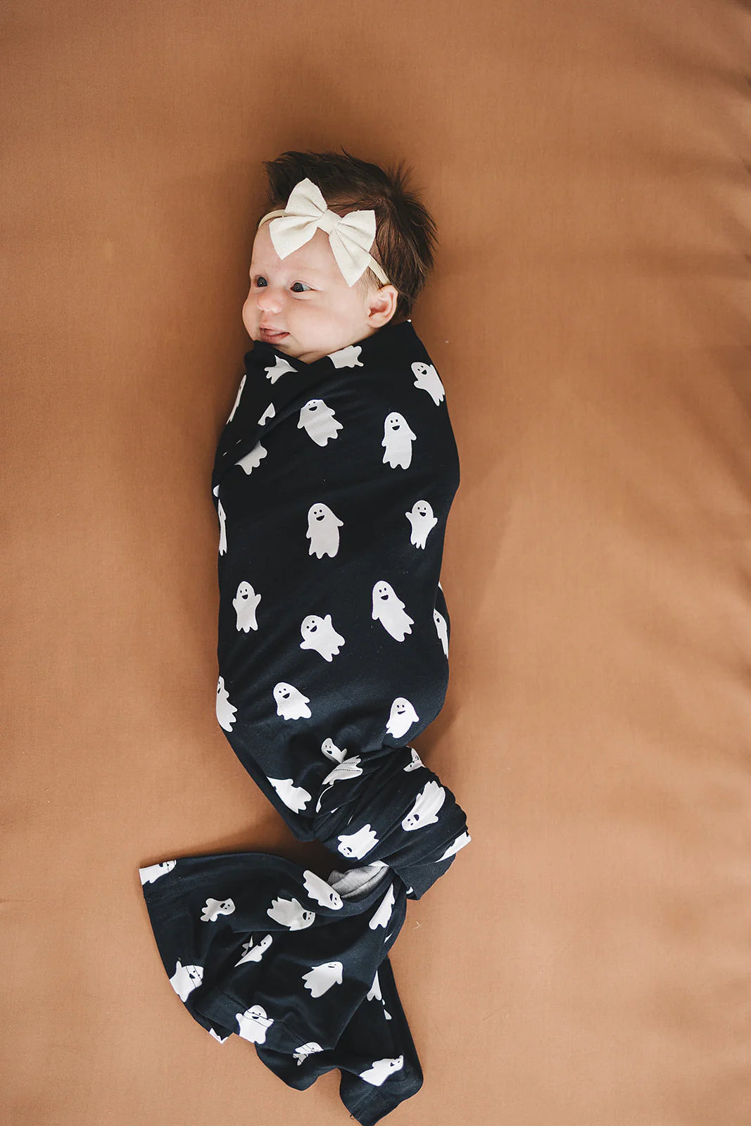 Ghost Bamboo Stretch Swaddle