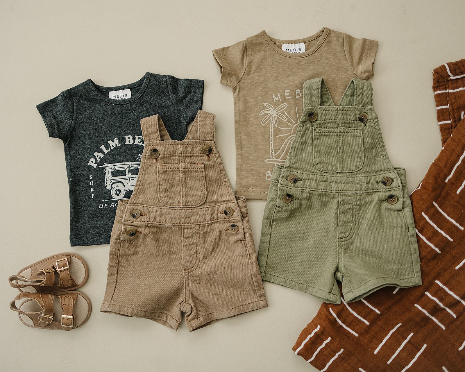 Army Green Twill Overall