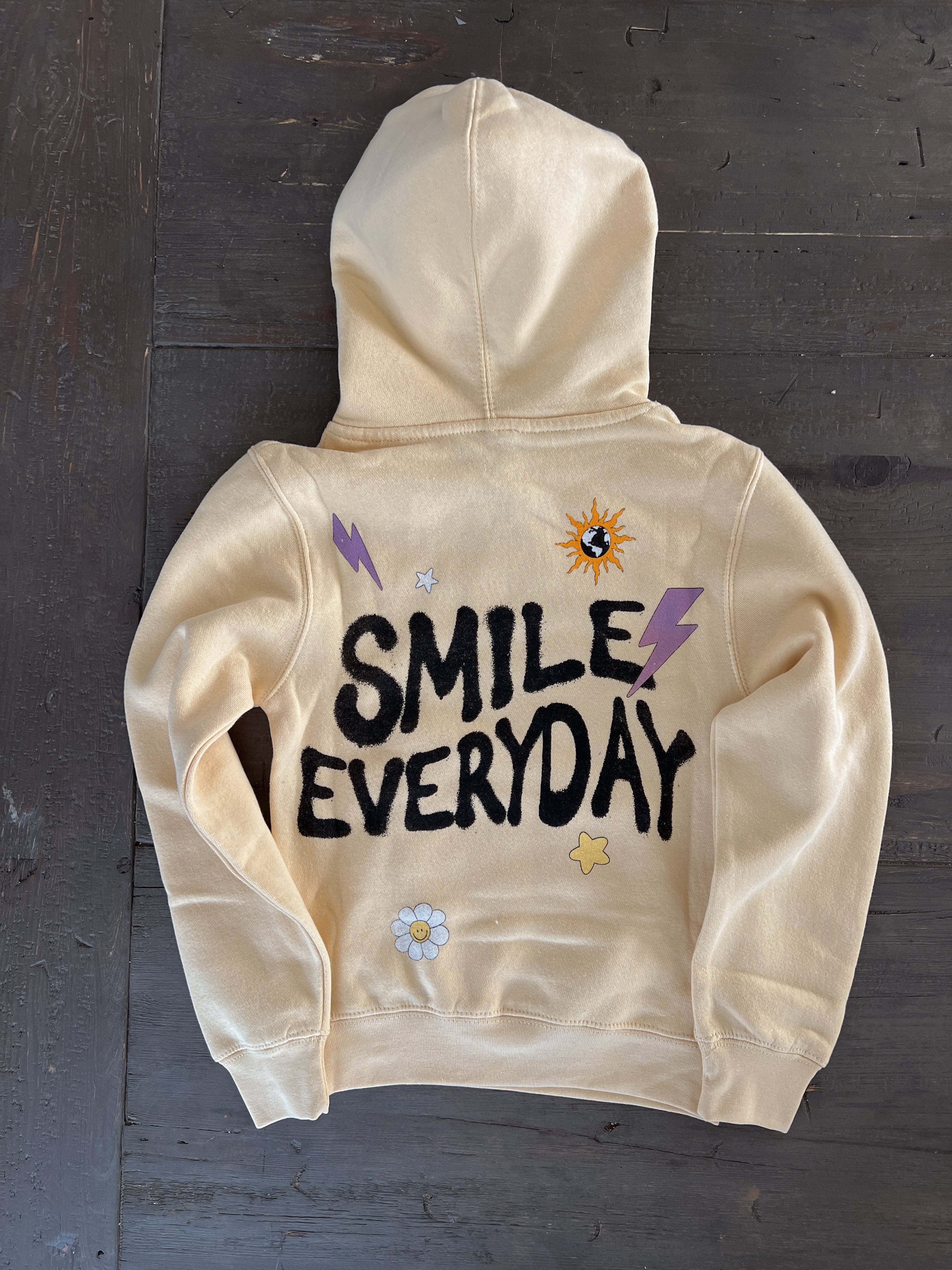 Smile Hoodie-Yellow