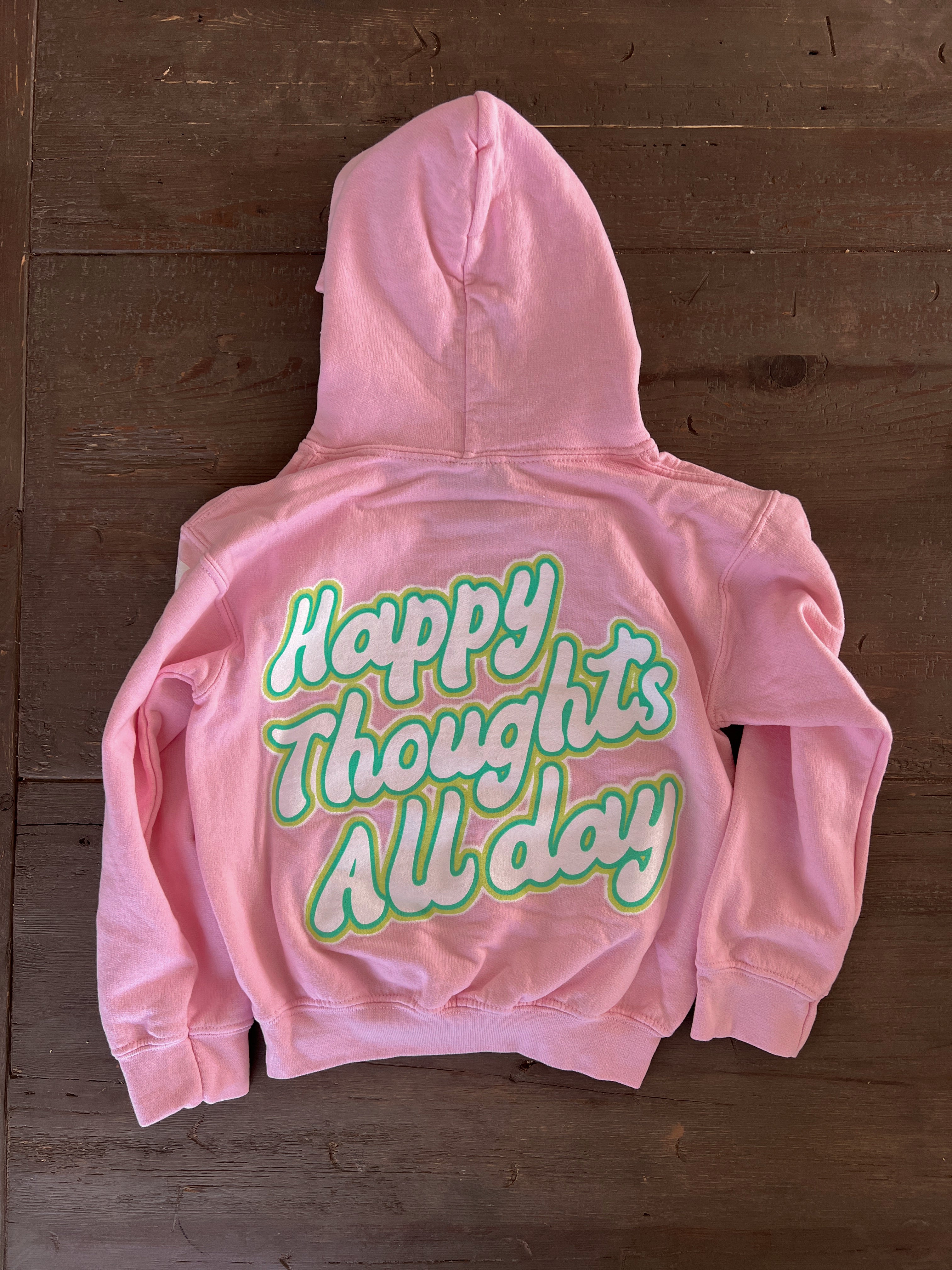 Happy Hoodie - Pink