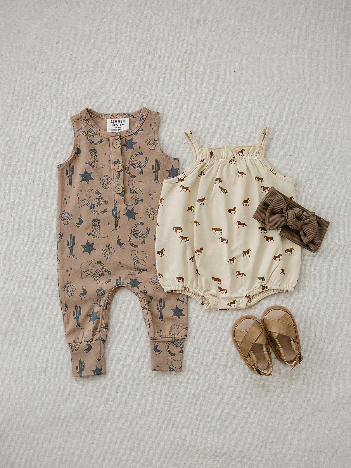 Horse Tank Bubble Romper