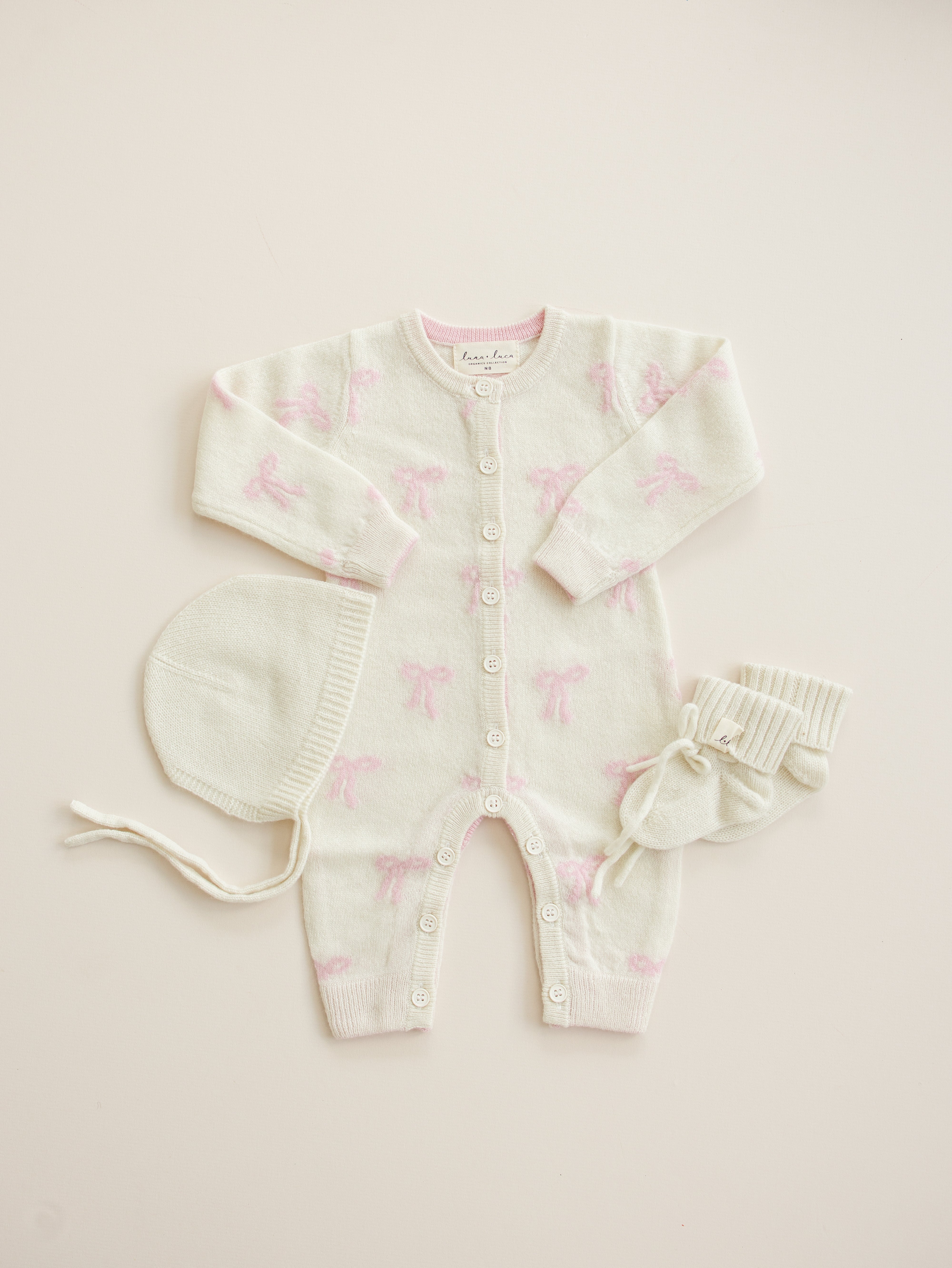 Bow Cashmere Luxxe Set