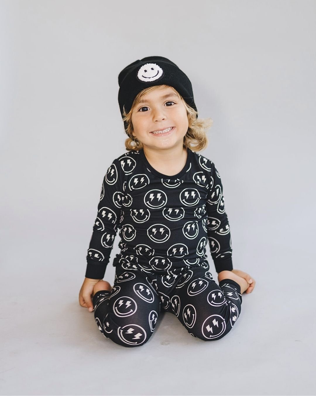 Bamboo Two Piece Set | Electric Smiley