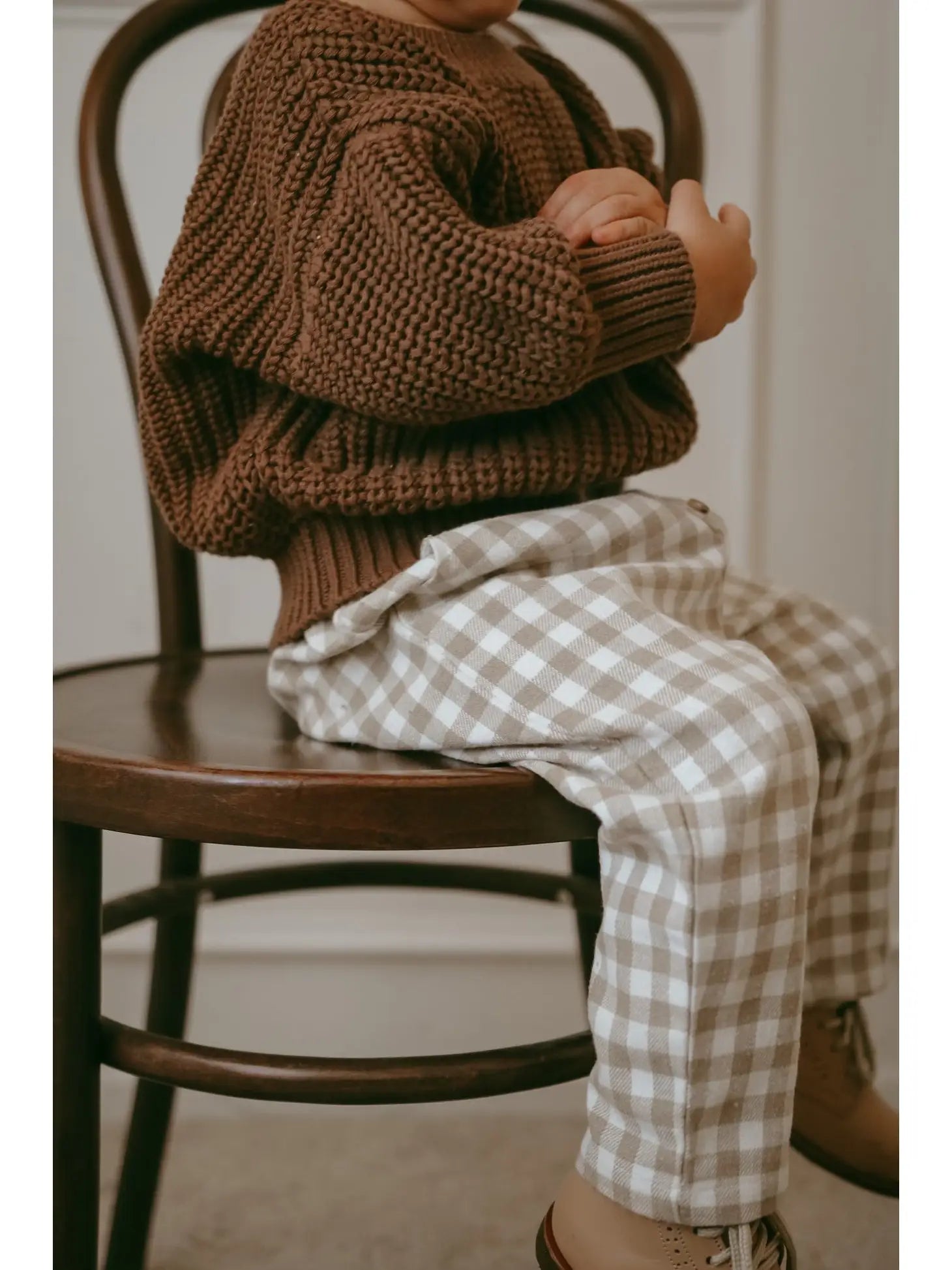 Chunky Knit Sweater - Chocolate