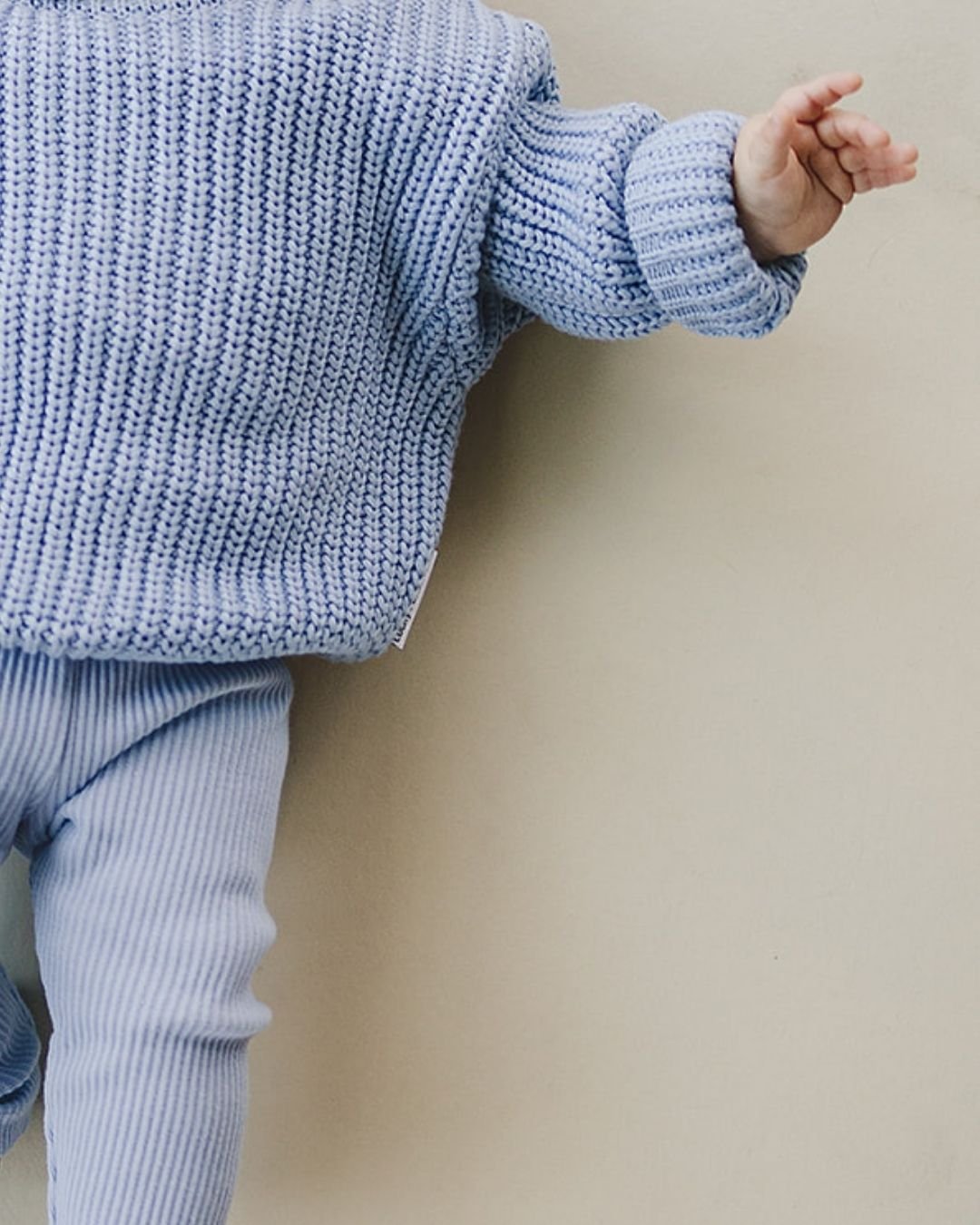 Chunky Knit Sweater | Blue