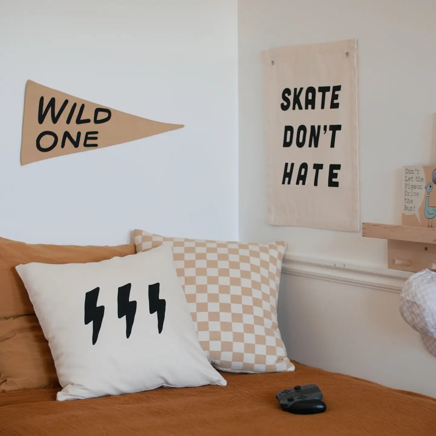 Wild One Canvas Pennant