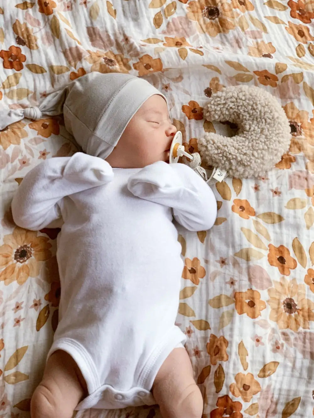 Muslin Swaddle Baby Blanket – Sunflower