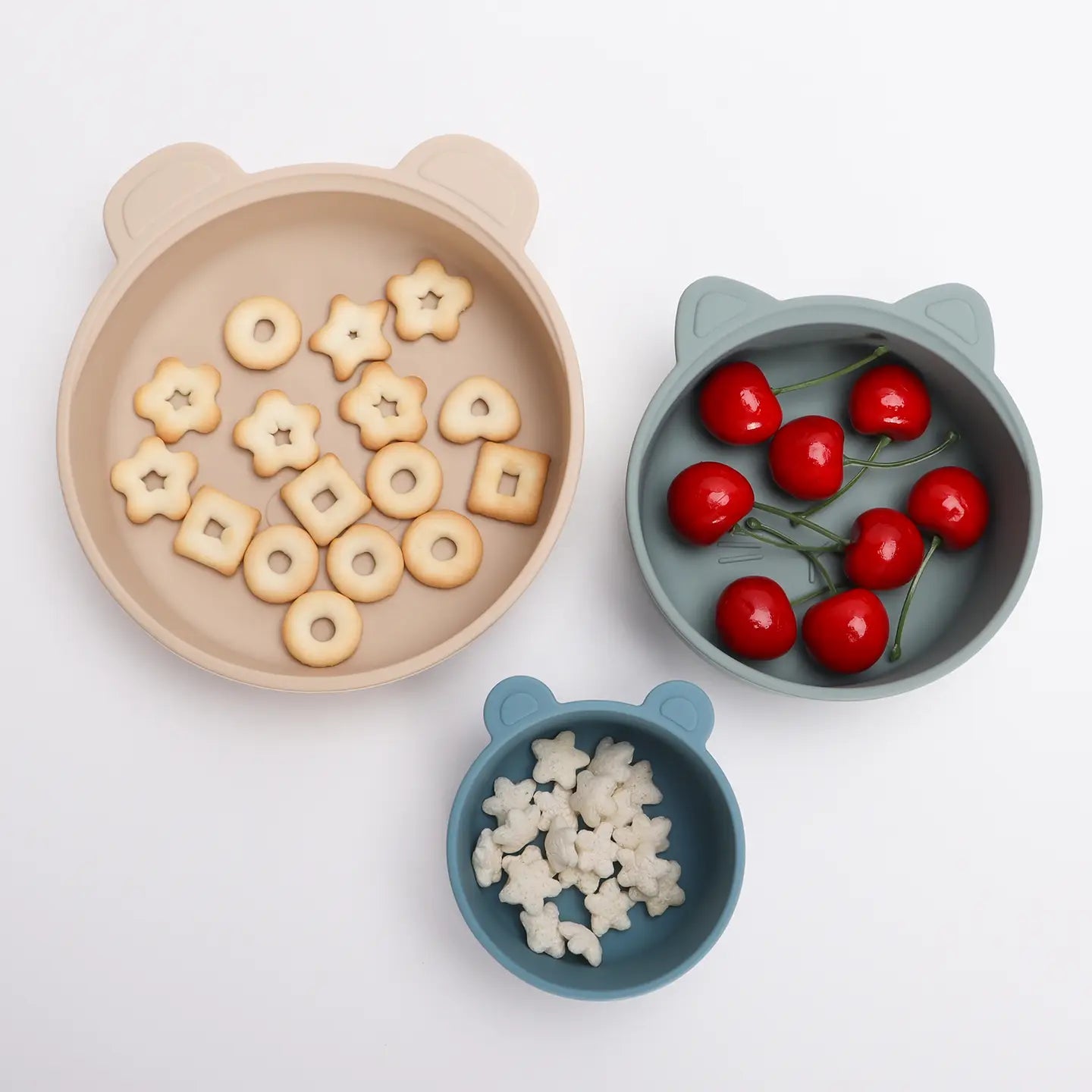 Ali+Oli (3pc) Stackable Snack Bowl Set