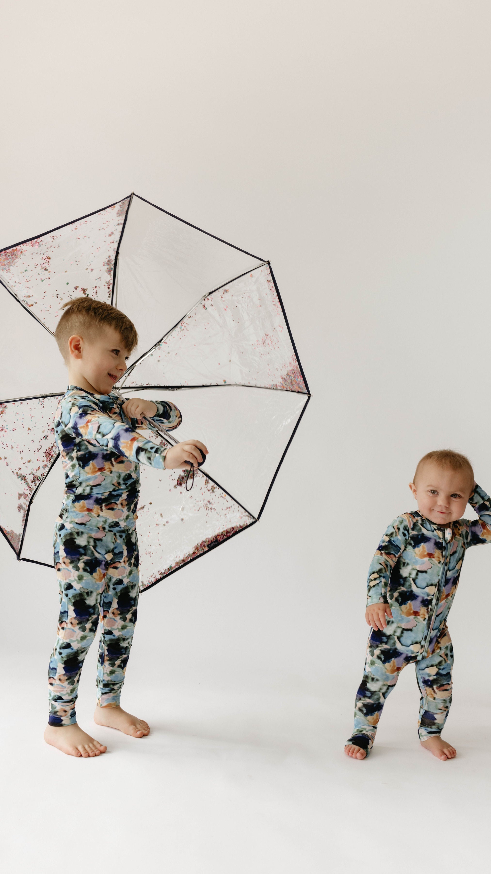 Bamboo Zip Pajamas | Charli Print