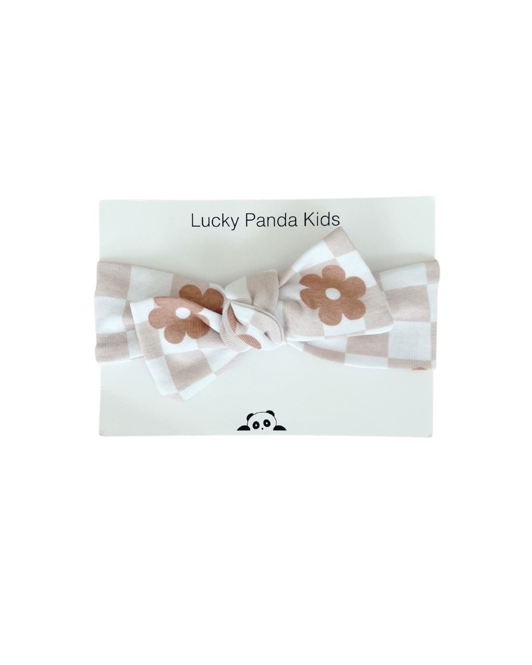 Checkered Leggings  Latte – LUCKY PANDA KIDS