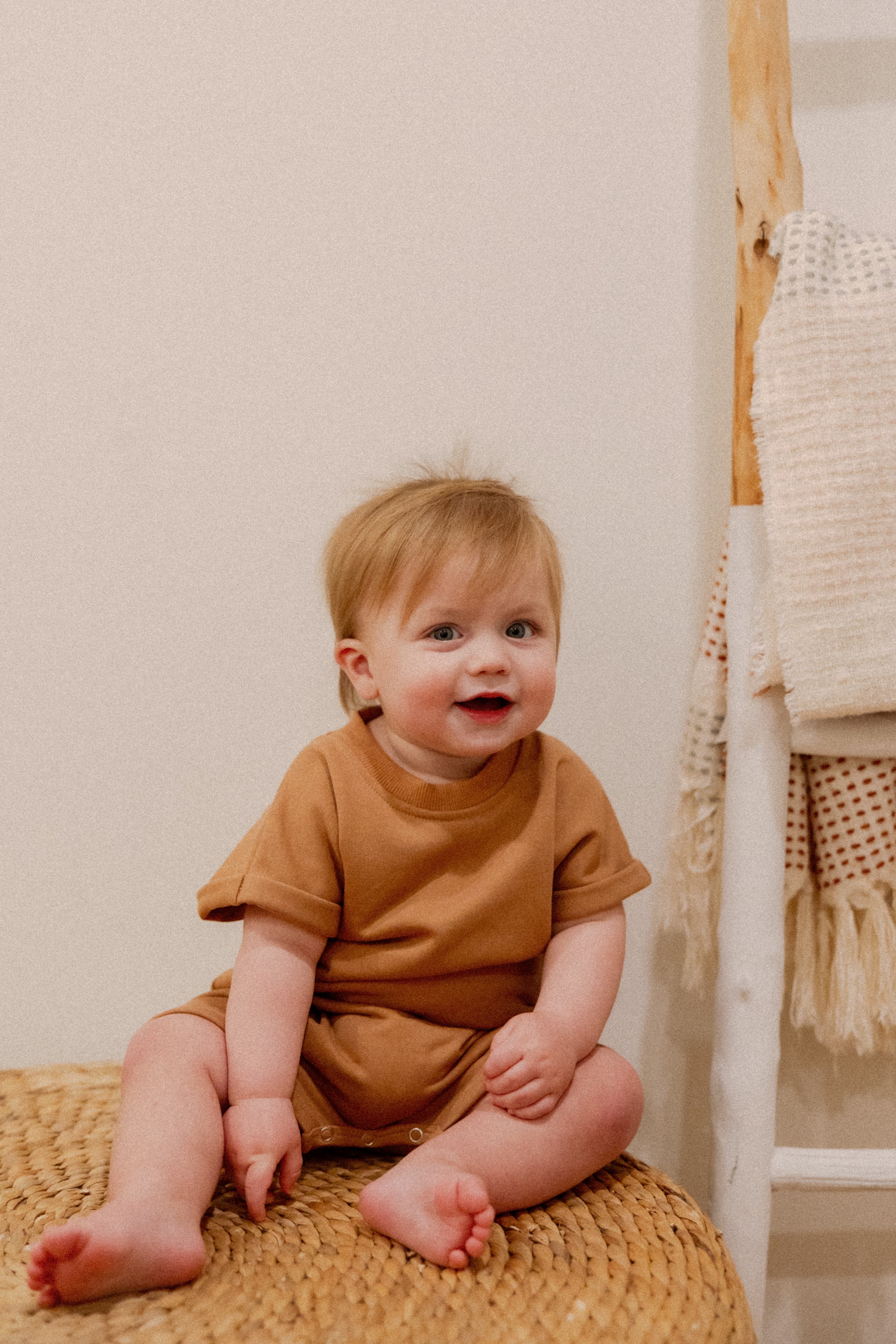 Ronnie Romper in Brown
