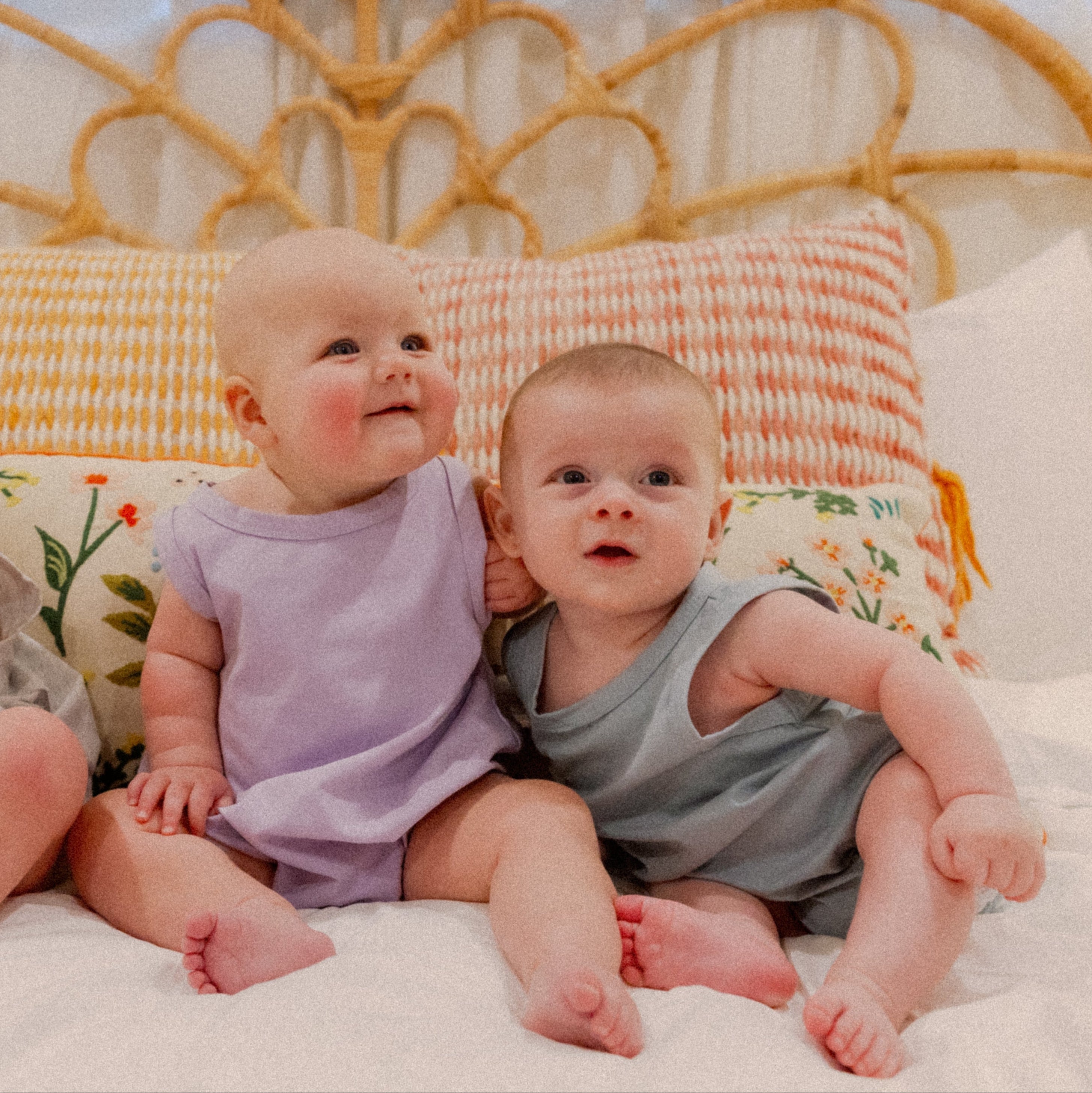 Monroe Romper in Purple