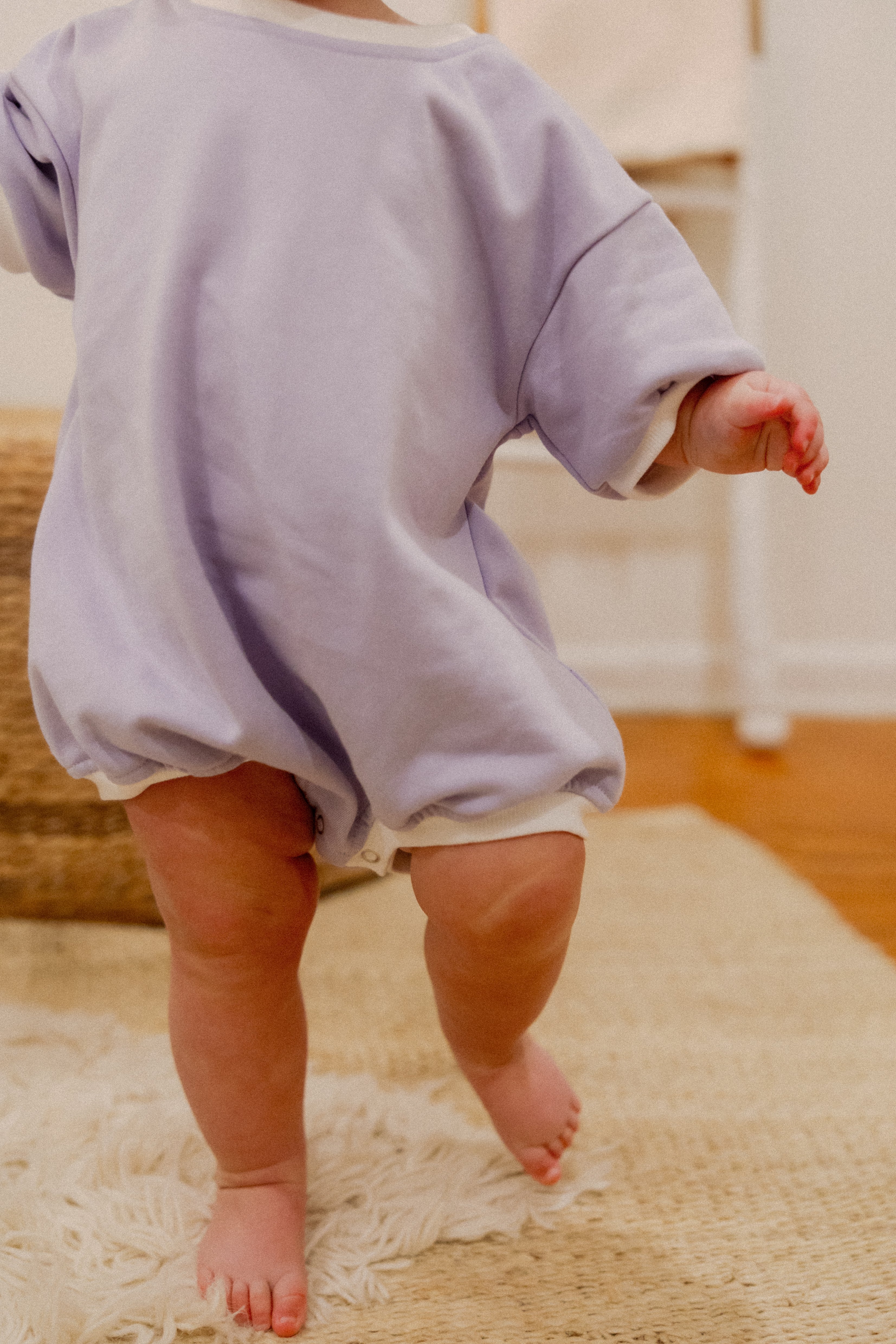 Sullivan Romper in Lavender