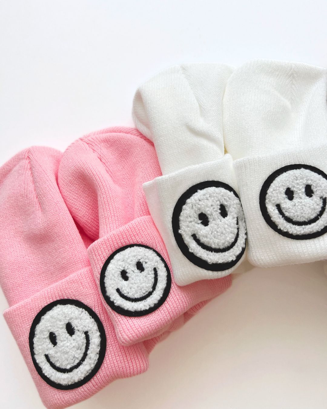 Smiley Beanie | Pink